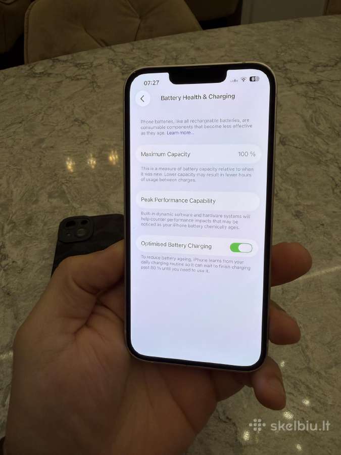 iPhone 13, 128gb 100% - nuotraukos Nr. 3