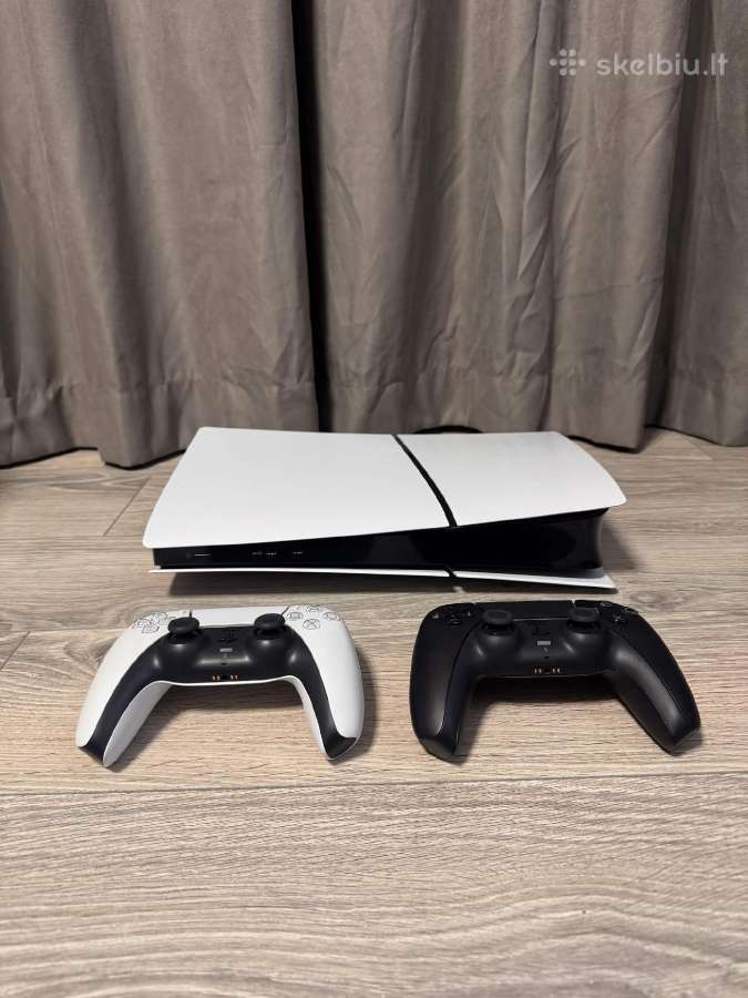 Playstation 5 Slim Digital + 2 pulteliai - nuotraukos Nr. 2