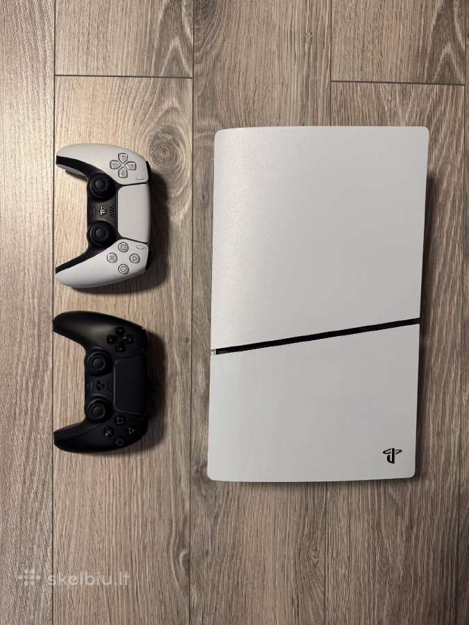 Playstation 5 Slim Digital + 2 pulteliai - nuotraukos Nr. 3