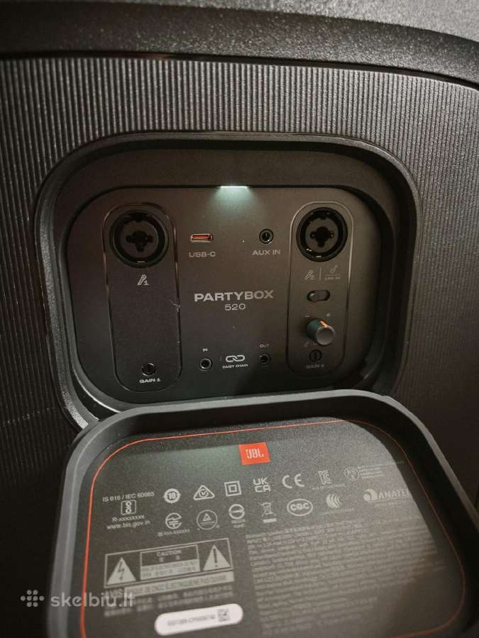 Jbl Partybox 520 - nuotraukos Nr. 5