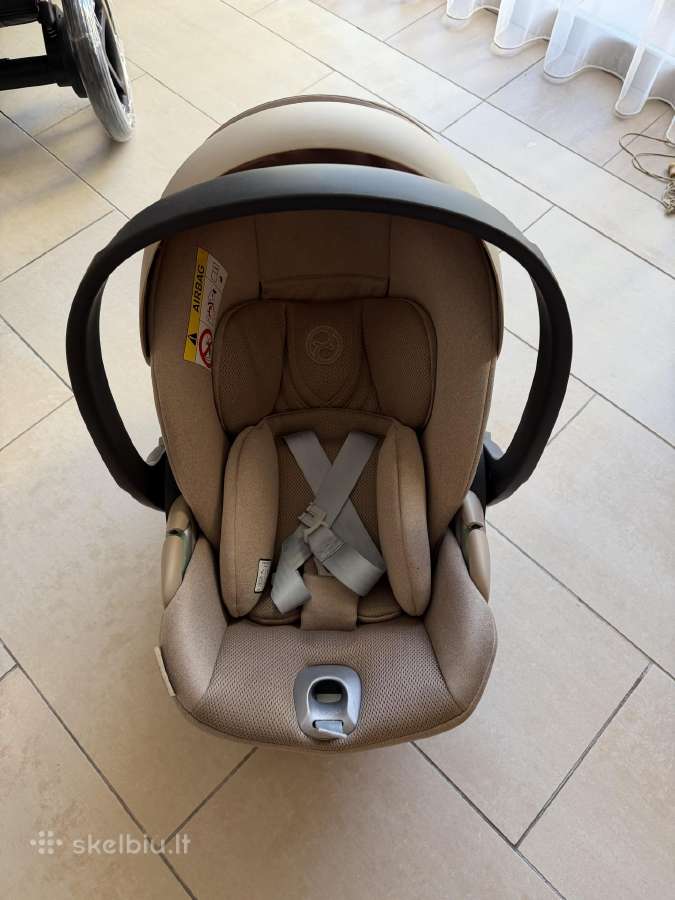 Cybex e-priam 4 Rose Gold Cozy Beige komplektas - nuotraukos Nr. 8