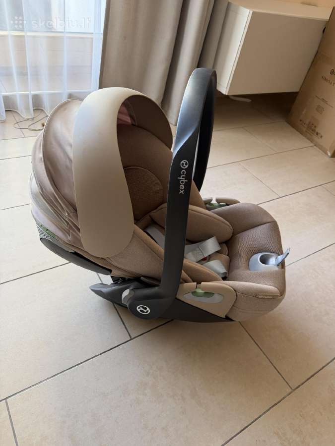 Cybex e-priam 4 Rose Gold Cozy Beige komplektas - nuotraukos Nr. 9
