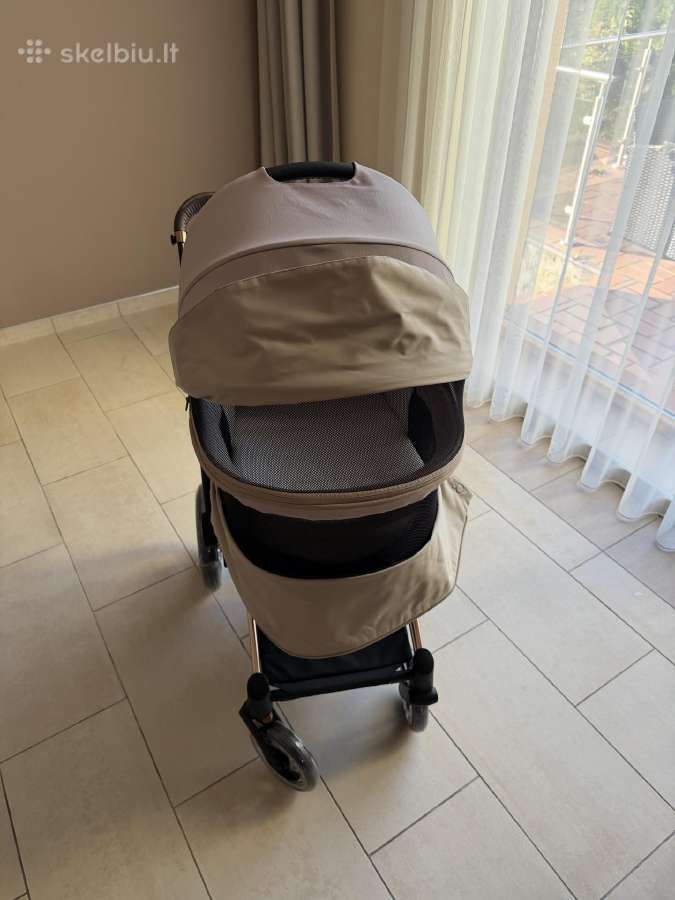 Cybex e-priam 4 Rose Gold Cozy Beige komplektas - nuotraukos Nr. 13