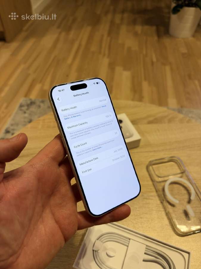 Apple iPhone 17 Pro, Silver 256gb - nuotraukos Nr. 8