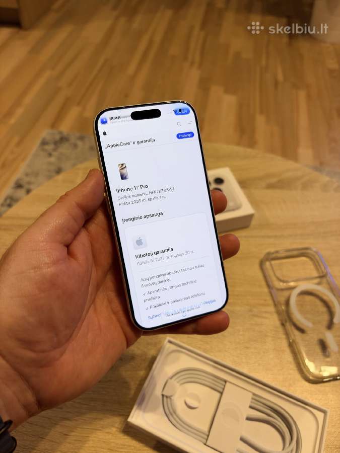 Apple iPhone 17 Pro, Silver 256gb - nuotraukos Nr. 9
