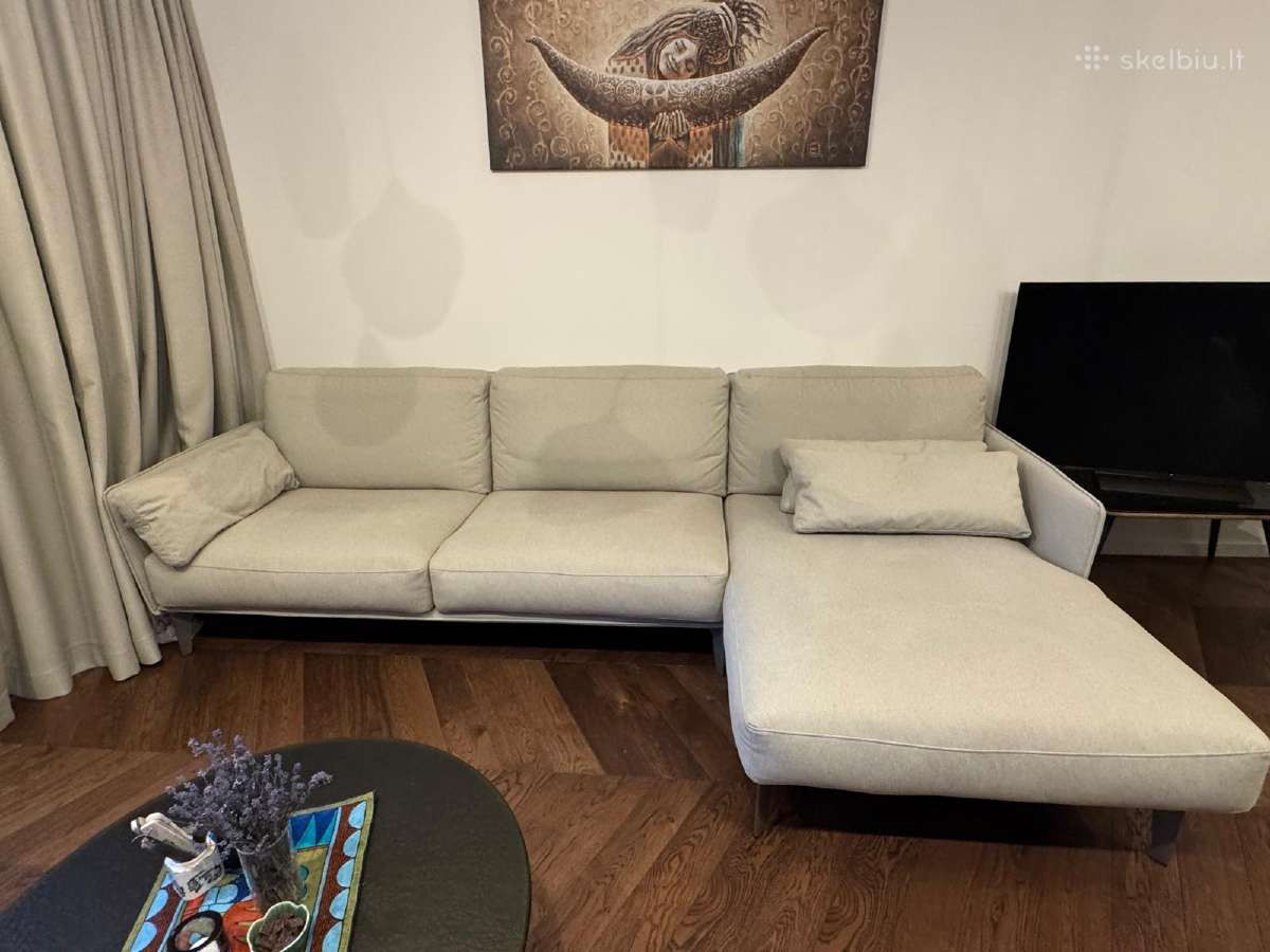Kokybiška itališka sofa - nuotraukos Nr. 2