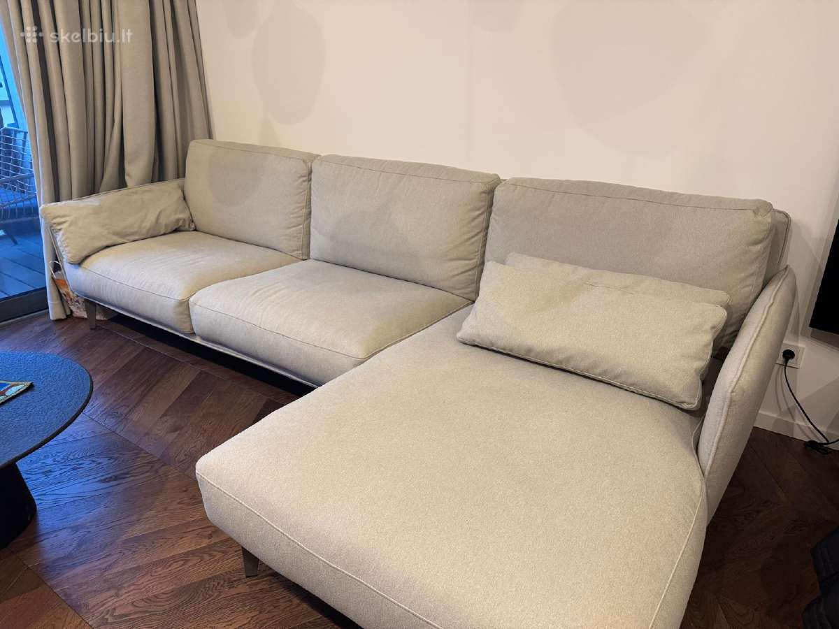 Kokybiška itališka sofa - nuotraukos Nr. 3