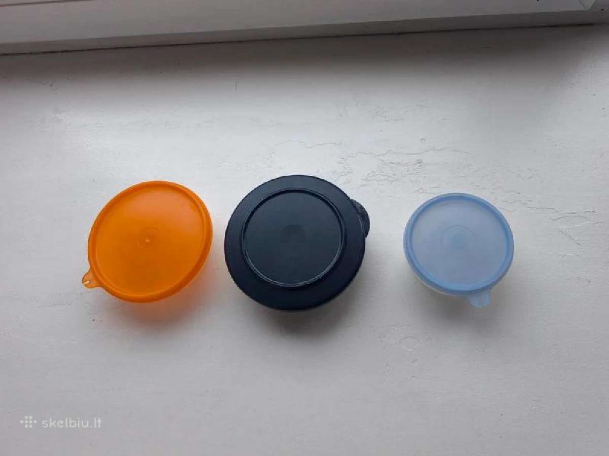 3 Tupperware sandarių maisto indelių rinkinys - nuotraukos Nr. 2