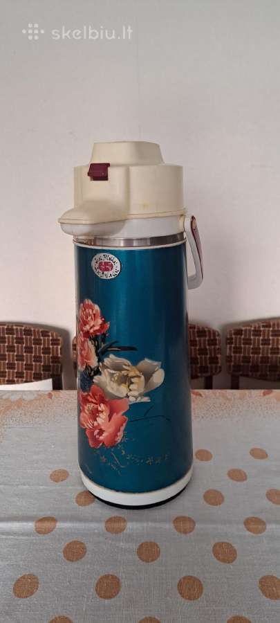 Sovietinių laikų didelis termosas - nuotraukos Nr. 2