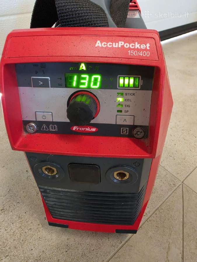 Fronius Accupocket 150/400 suvirinimo aparatas. - nuotraukos Nr. 8