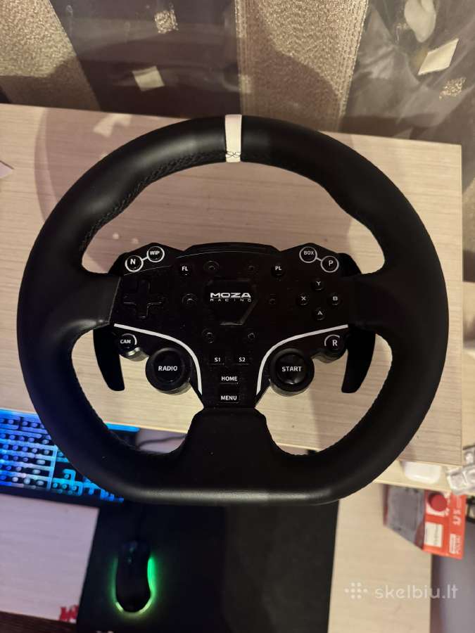 Moza R5 + Th8a shifteris + Clutch pedal - nuotraukos Nr. 2