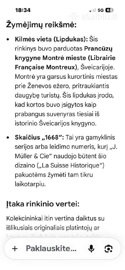Kolekcines kortos - nuotraukos Nr. 5