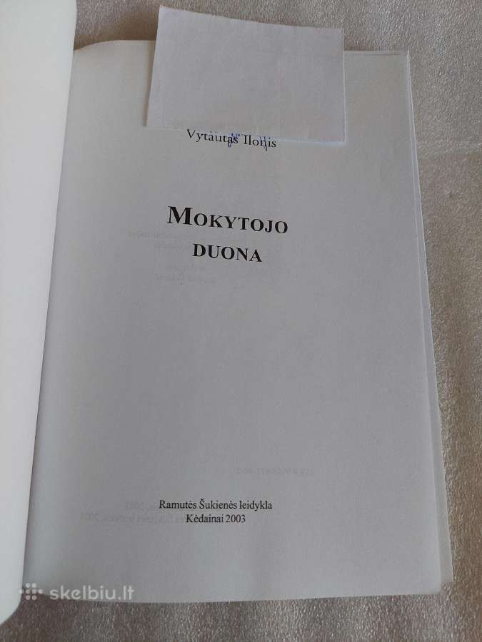 Mokytojo duona - nuotraukos Nr. 2