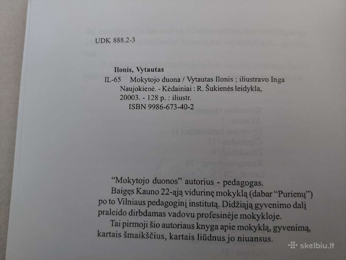 Mokytojo duona - nuotraukos Nr. 4