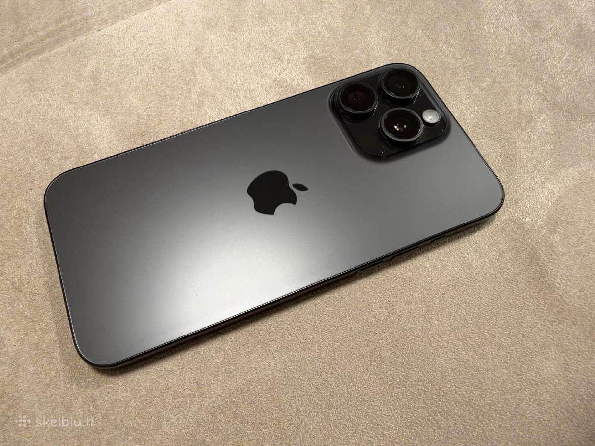 iPhone 15 Pro Max 512gb Titanium Grey - nuotraukos Nr. 2