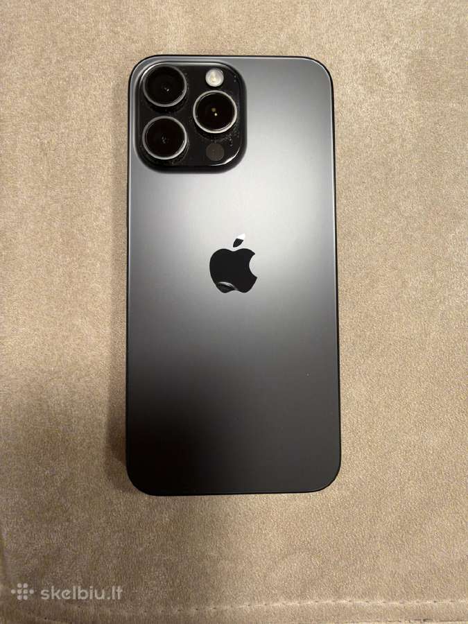 iPhone 15 Pro Max 512gb Titanium Grey - nuotraukos Nr. 3