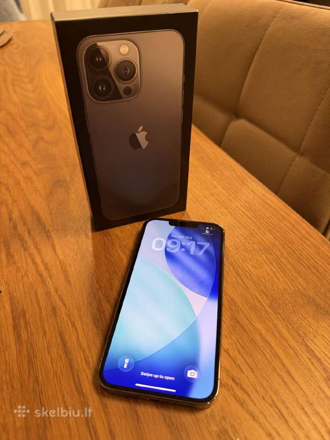 iPhone 13 Pro 128gb Graphite - nuotraukos Nr. 3