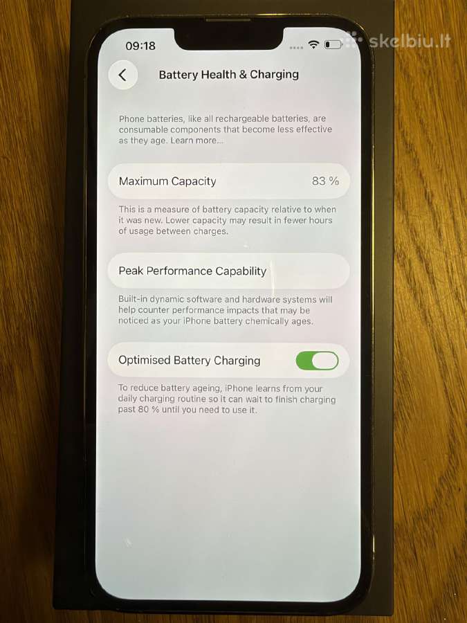 iPhone 13 Pro 128gb Graphite - nuotraukos Nr. 8