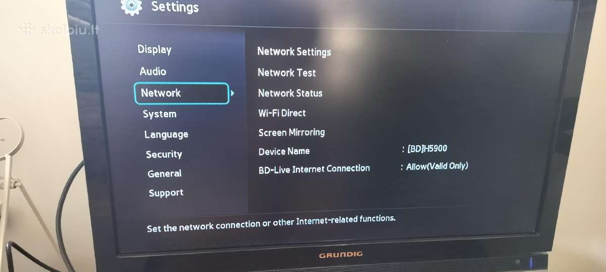 Samsung Bd-h5900/xu Blu-ray grotuvas - nuotraukos Nr. 2