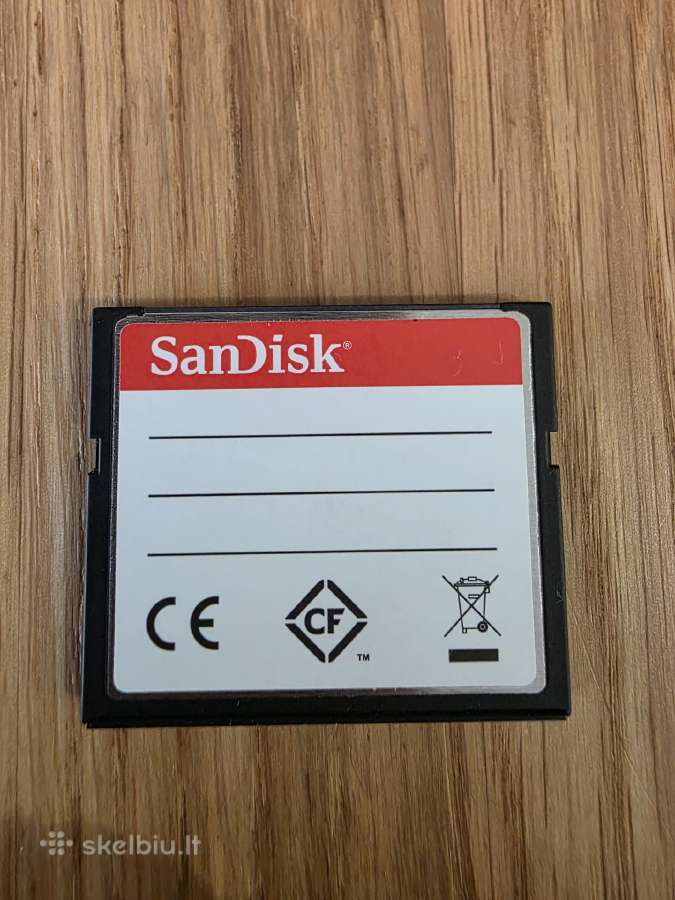Sandisk CF 32gb compact flash - nuotraukos Nr. 3