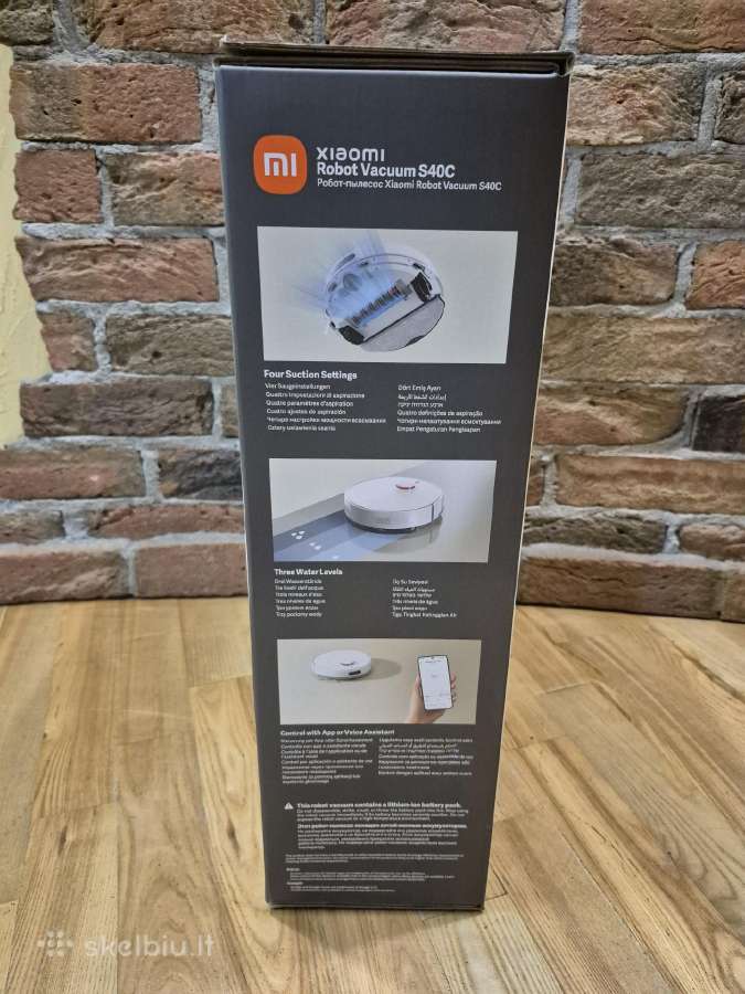 Xiaomi S40c dulkių siurblys robotas - nuotraukos Nr. 2