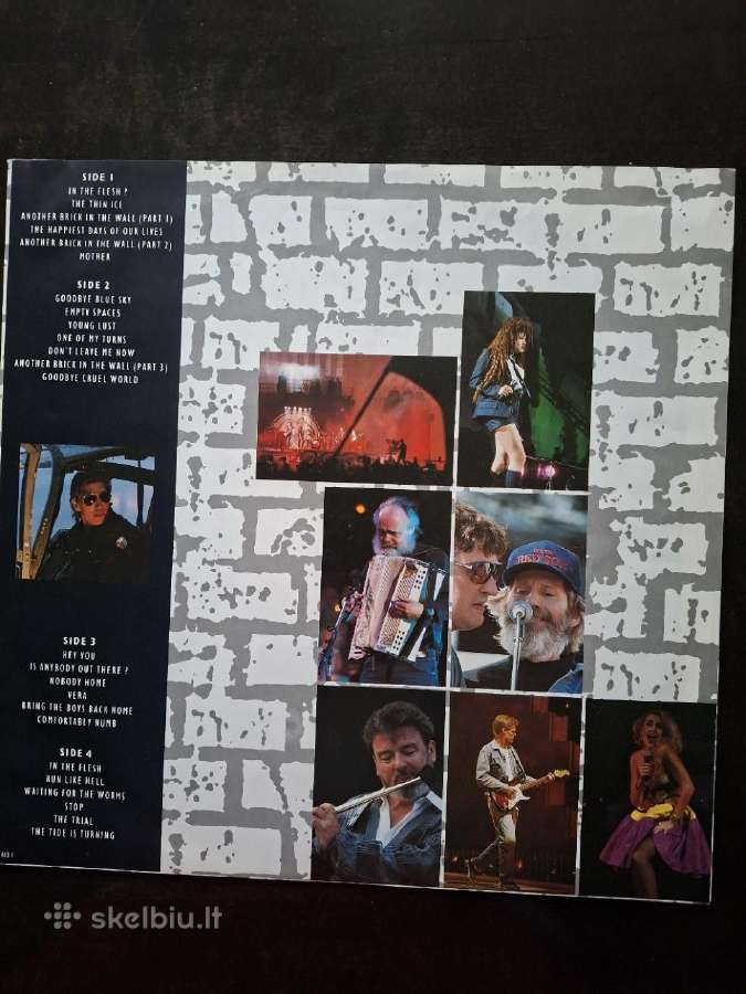 Roger Waters 1990 "The Wall (Live In Berlin)" 2 Lp - nuotraukos Nr. 5