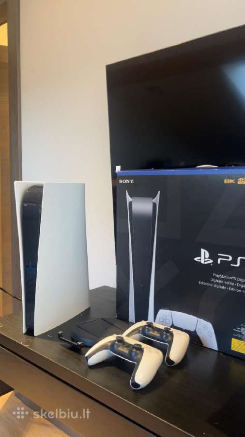 Playstation 5 idealus, 2pultai, laidai, paskyra - nuotraukos Nr. 2