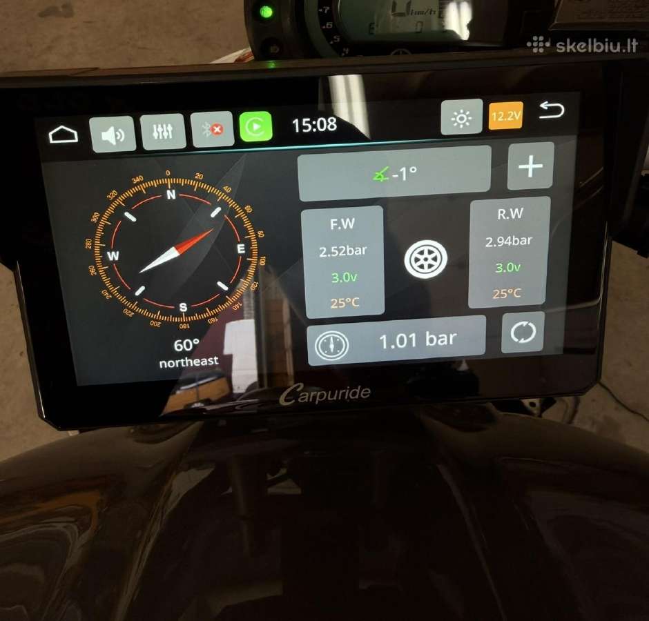 Carpuride moto Carplay ekranas - nuotraukos Nr. 4