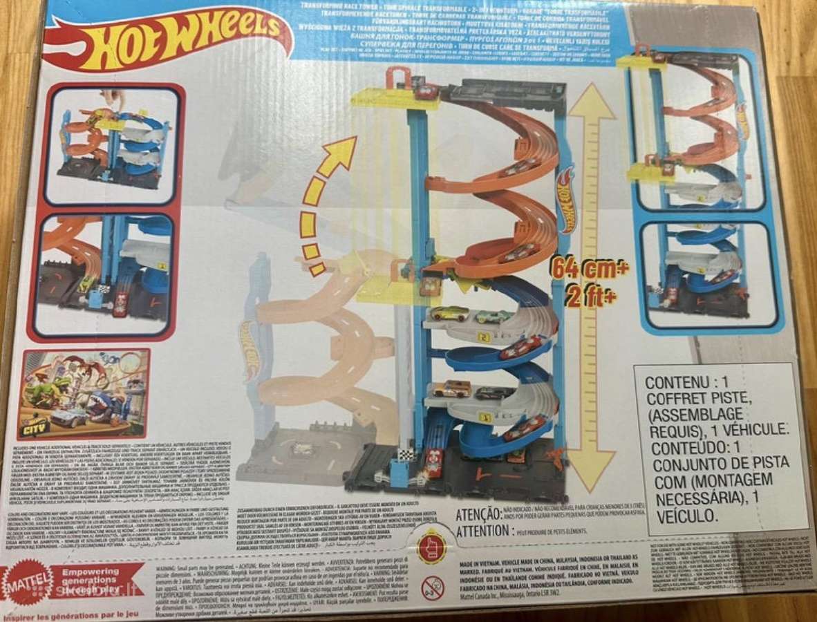Hot wheels 2in1 transforming race tower - nuotraukos Nr. 2