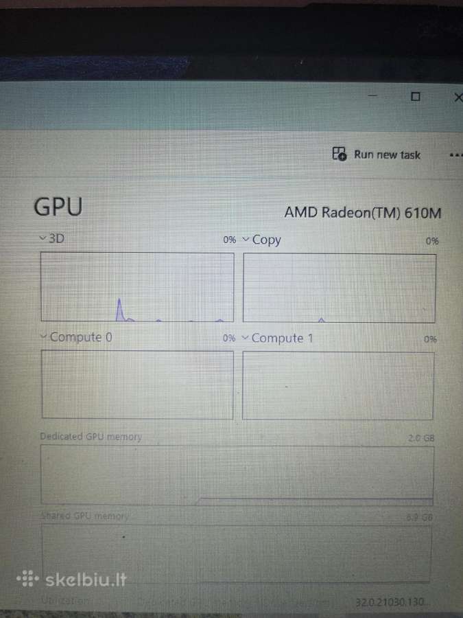 Lenovo ryzen 7520u 16gb ddr5 RAM - nuotraukos Nr. 5