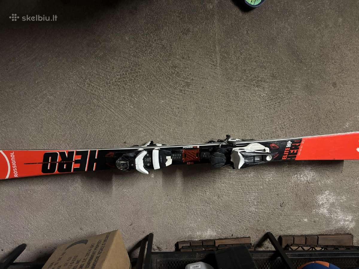Kalnų slidžių komplektas: Rossignol Hero Elite Hp - nuotraukos Nr. 4