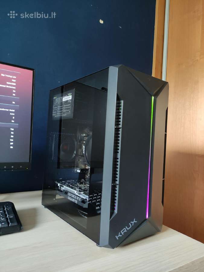Kompiuteris Ryzen-rtx-ddr4 16gb-SSD Nvme-windows - nuotraukos Nr. 5
