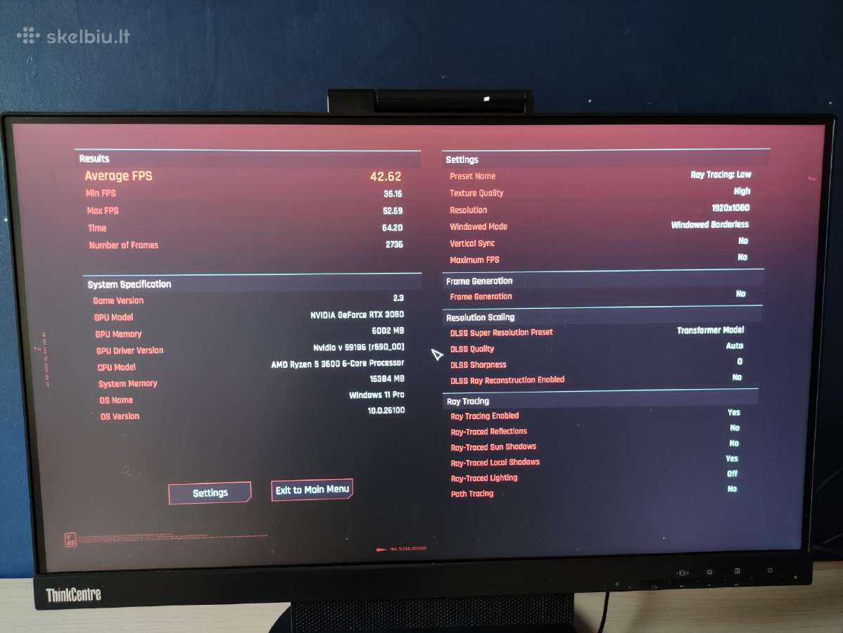 Kompiuteris Ryzen-rtx-ddr4 16gb-SSD Nvme-windows - nuotraukos Nr. 7