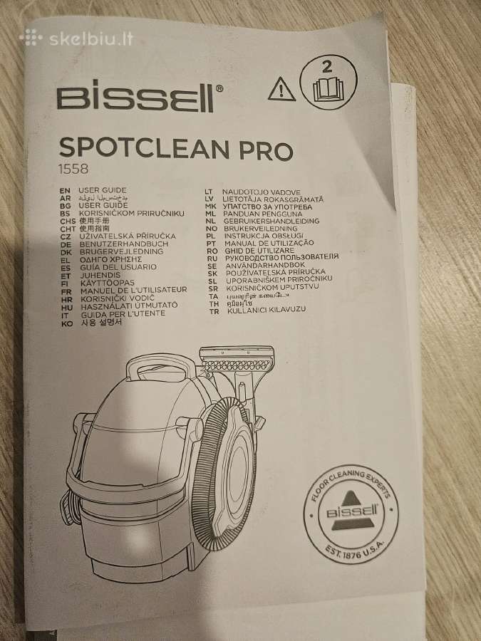 Plaunantis siurblys Bissell - nuotraukos Nr. 3