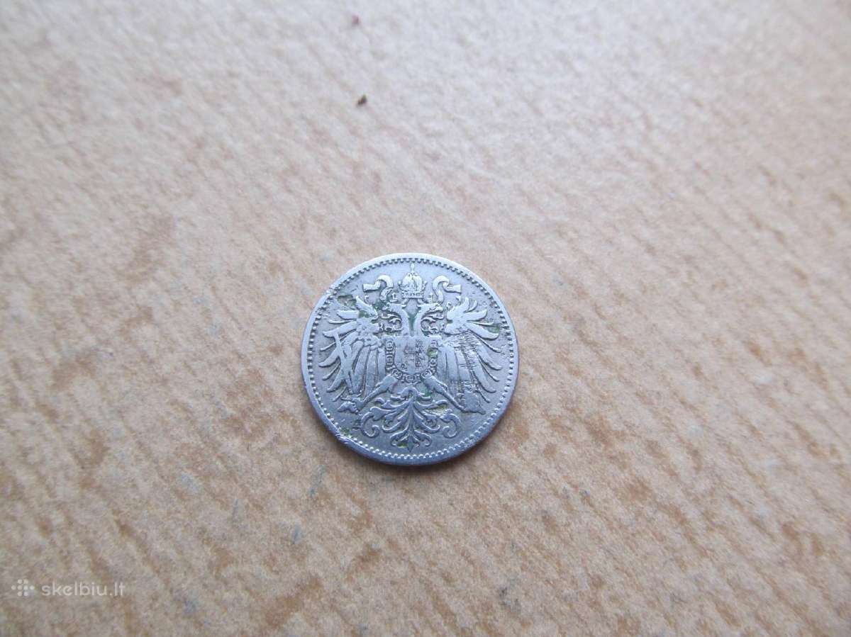 10 heller , Austro - Vengrija , 1894 - nuotraukos Nr. 2