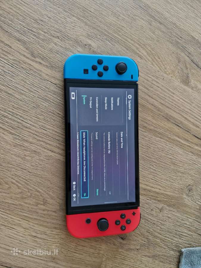 Nintendo switch oled - nuotraukos Nr. 3