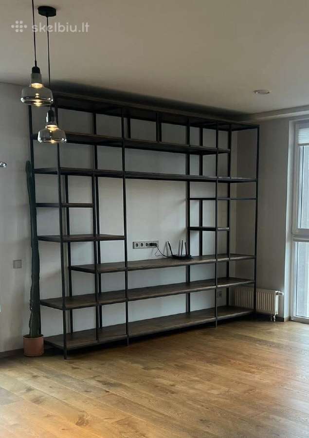 Oaky Oak Furniture industrinio stiliaus lentyna - nuotraukos Nr. 2