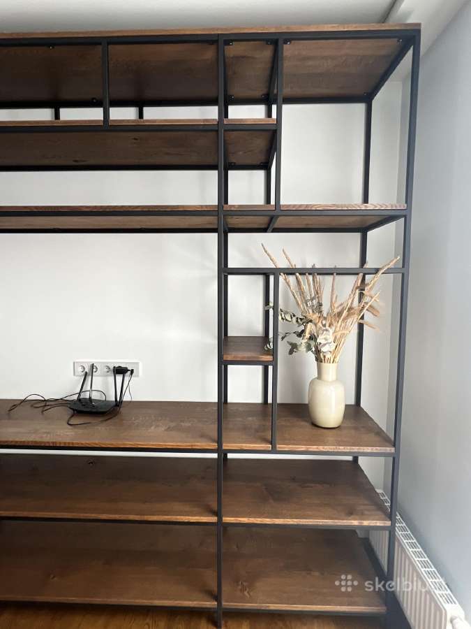 Oaky Oak Furniture industrinio stiliaus lentyna - nuotraukos Nr. 6