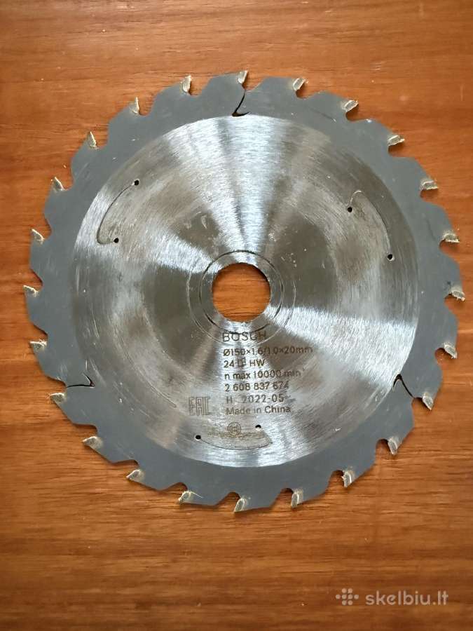Diskas medienai Bosch Standard for Wood 150 mm - nuotraukos Nr. 4