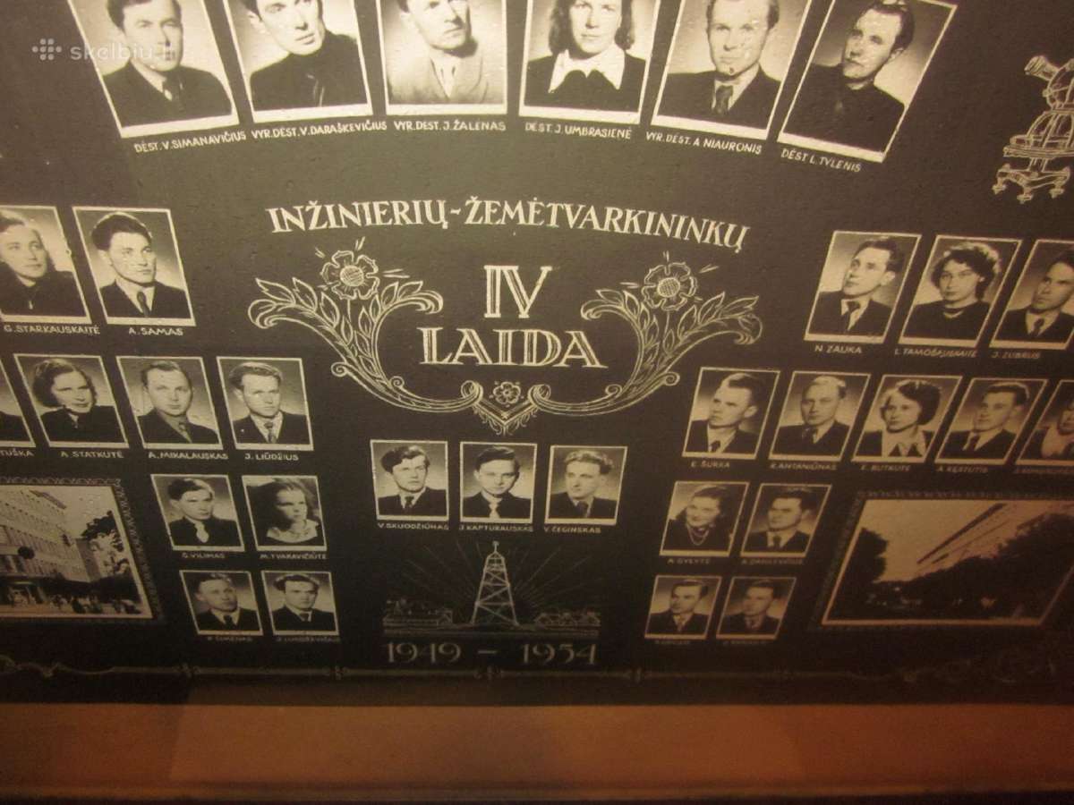 Vinjetė 1949-1954 m. Lietuvos žemės ūkio akademija - nuotraukos Nr. 3