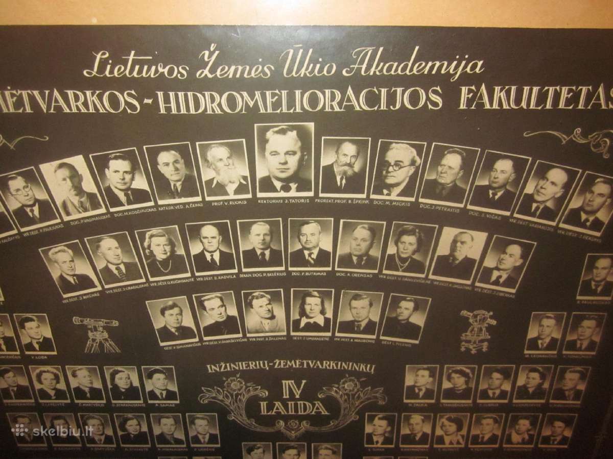 Vinjetė 1949-1954 m. Lietuvos žemės ūkio akademija - nuotraukos Nr. 11