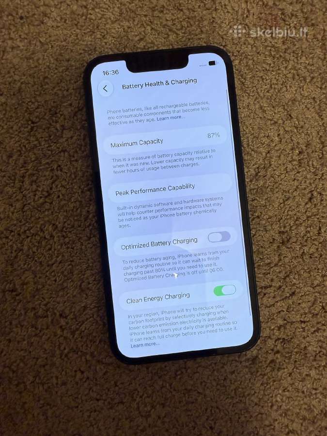 iPhone 13mini 128gb - nuotraukos Nr. 7