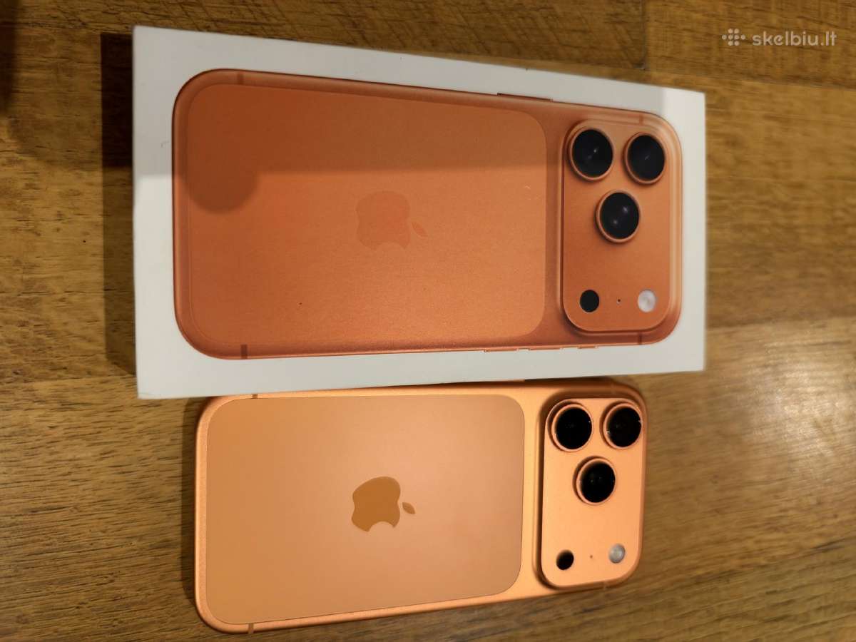 iPhone 17 Pro 256gb Cosmic Orange - nuotraukos Nr. 2
