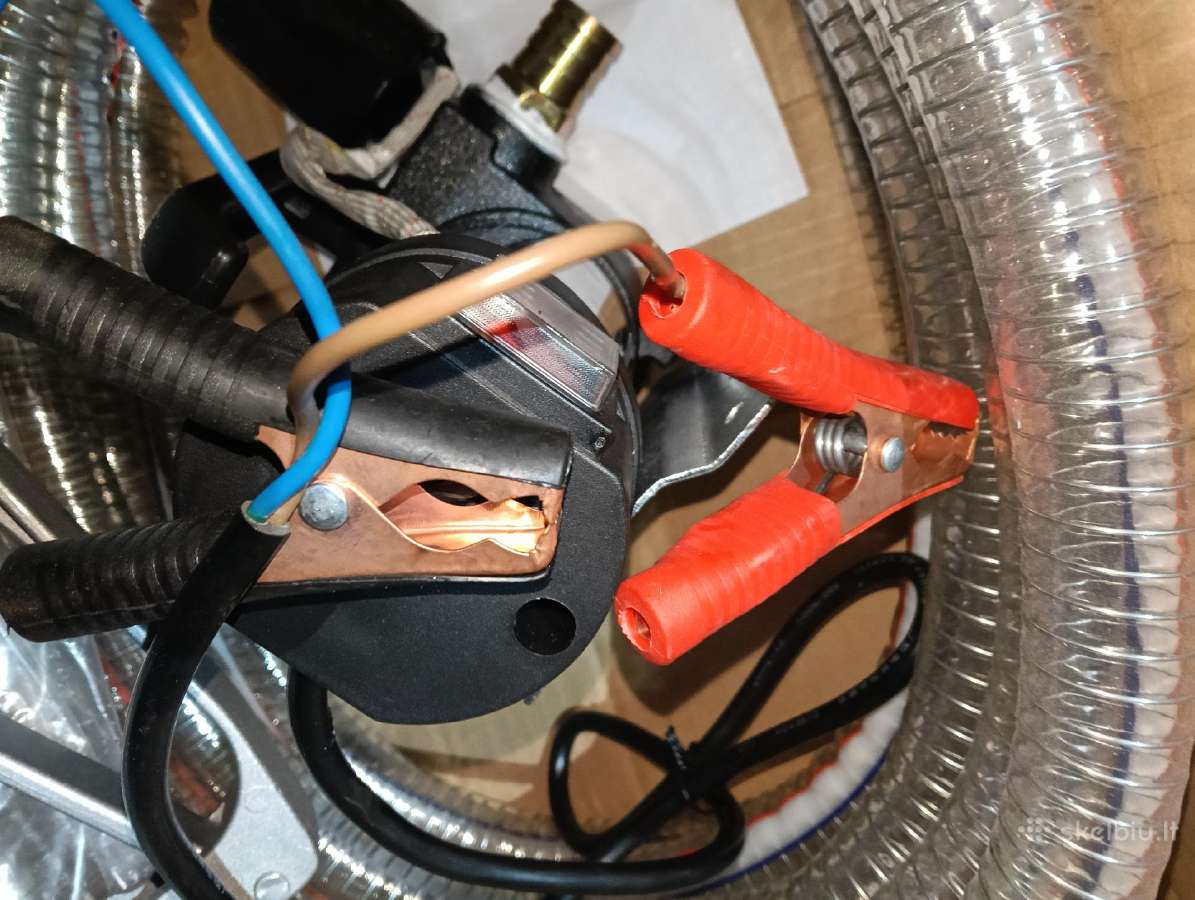 12v kuro perdavimo siurblys dyzelinui su pistolet - nuotraukos Nr. 5