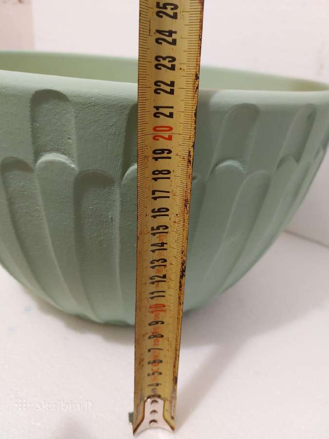 Didelis molinis gėliu vazonas 36-22cm - nuotraukos Nr. 4