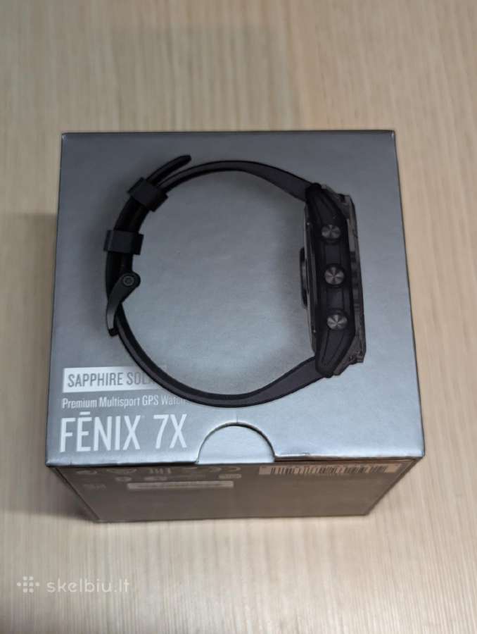 Garmin Fenix 7x Sapphire Solar - nuotraukos Nr. 2