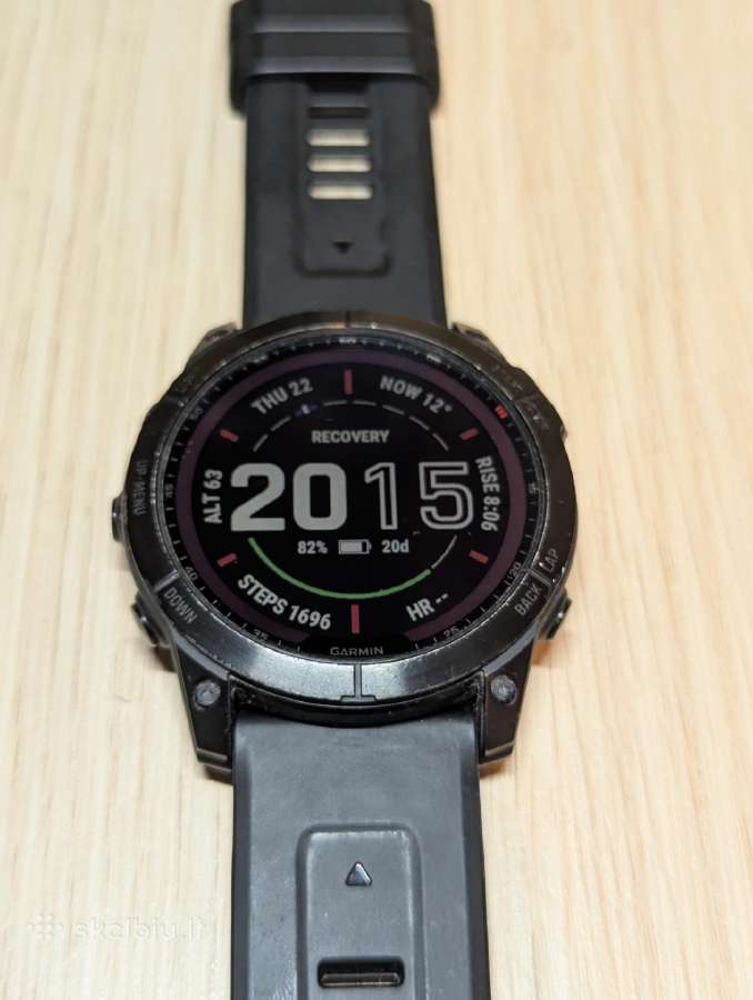 Garmin Fenix 7x Sapphire Solar - nuotraukos Nr. 5