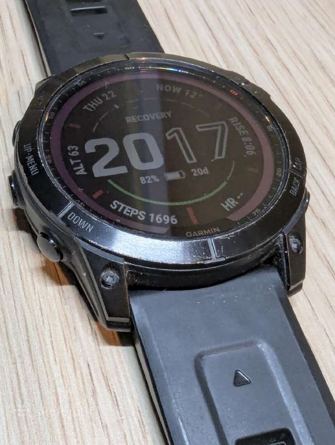 Garmin Fenix 7x Sapphire Solar - nuotraukos Nr. 6