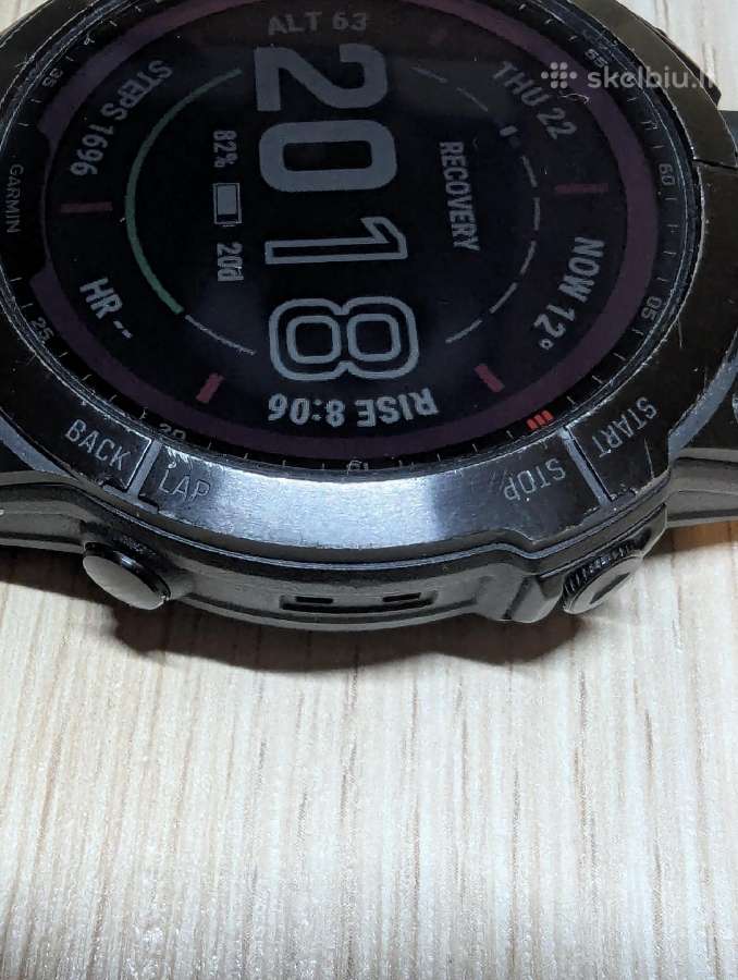 Garmin Fenix 7x Sapphire Solar - nuotraukos Nr. 7