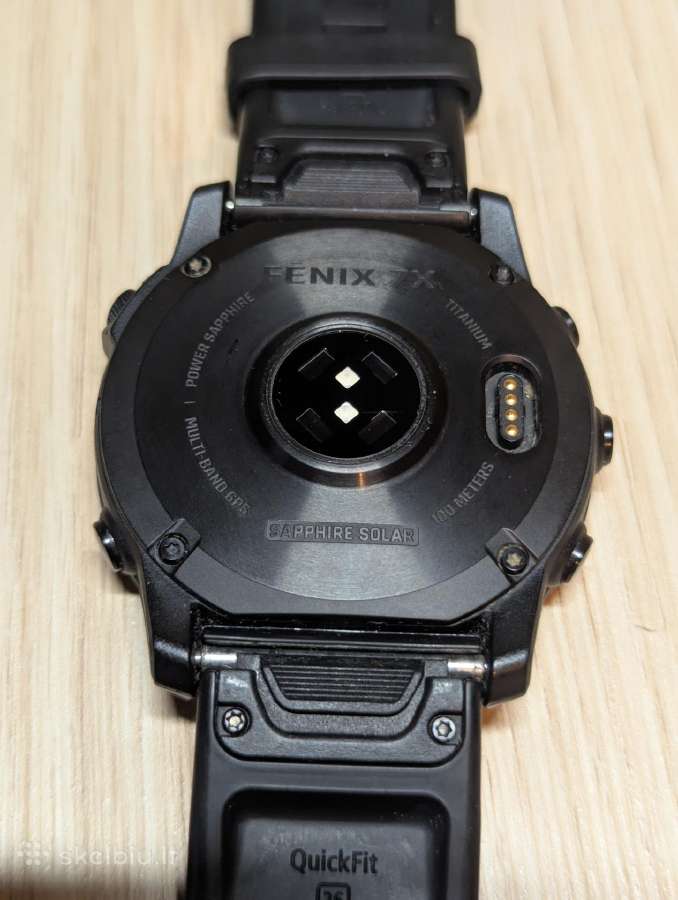 Garmin Fenix 7x Sapphire Solar - nuotraukos Nr. 12